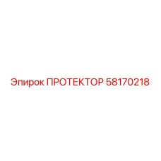 58170218 ПРОТЕКТОР Epiroc