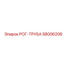 58006206 РОГ-ТРУБА Epiroc
