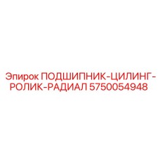 5750054948 ПОДШИПНИК-ЦИЛИНГ-РОЛИК-РАДИАЛ Epiroc