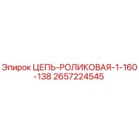 2657224545 ЦЕПЬ-РОЛИКОВАЯ-1-160-138 Epiroc