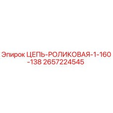 2657224545 ЦЕПЬ-РОЛИКОВАЯ-1-160-138 Epiroc