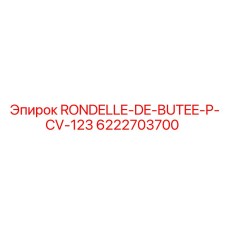 6222703700 RONDELLE-DE-BUTEE-P-CV-123 Epiroc