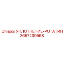 2657239568 УПЛОТНЕНИЕ-РОТАТИН Epiroc