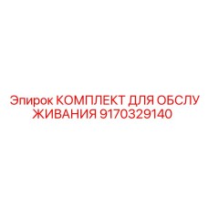 9170329140 КОМПЛЕКТ ДЛЯ ОБСЛУЖИВАНИЯ Epiroc