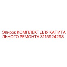 3115924298 КОМПЛЕКТ ДЛЯ КАПИТАЛЬНОГО РЕМОНТА Epiroc