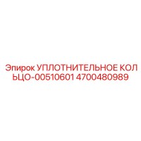 4700480989 УПЛОТНИТЕЛЬНОЕ КОЛЬЦО-00510601 Epiroc