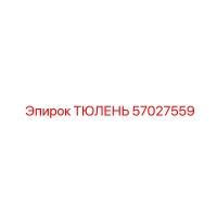 57027559 ТЮЛЕНЬ Epiroc