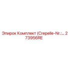 Уплотнительный набор Epiroc 273956RE для трансмиссии