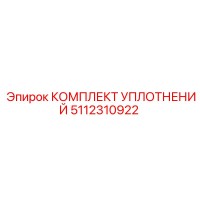 5112310922 КОМПЛЕКТ УПЛОТНЕНИЙ Эпирок