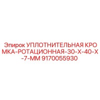 9170055930 УПЛОТНИТЕЛЬНАЯ КРОМКА-РОТАЦИОННАЯ-30-X-40-X-7-MM Epiroc