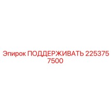 2253757500 ПОДДЕРЖИВАТЬ Epiroc