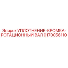 9170056110 УПЛОТНЕНИЕ-КРОМКА-РОТАЦИОННЫЙ ВАЛ Epiroc