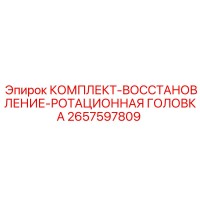 2657597809 КОМПЛЕКТ-ВОССТАНОВЛЕНИЕ-РОТАЦИОННАЯ ГОЛОВКА Epiroc