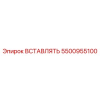 5500955100 ВСТАВЛЯТЬ Epiroc