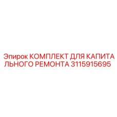 3115915695 КОМПЛЕКТ ДЛЯ КАПИТАЛЬНОГО РЕМОНТА by Epiroc