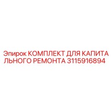 3115916894 КОМПЛЕКТ ДЛЯ КАПИТАЛЬНОГО РЕМОНТА Epiroc
