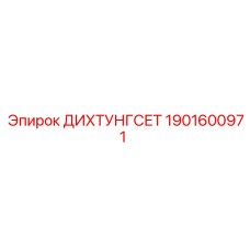 1901600971 ДИХТУНГСЕТ Epiroc