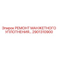 2901310900 РЕМОНТ МАНЖЕТНОГО УПЛОТНЕНИЯ… Epiroc