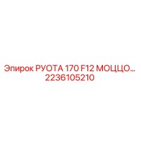 2236105210 РУОТА 170 F12 МОЦЦО Epiroc
