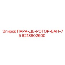 6213802600 ПАРА-ДЕ-РОТОР-БАН-75 Epiroc