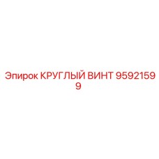 95921599 КРУГЛЫЙ ВИНТ Epiroc