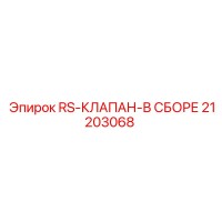 21203068 RS-КЛАПАН-В СБОРЕ Epiroc