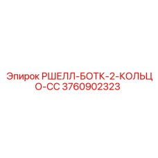 Фото кольца РШЕЛЛ-БОТК-2-КОЛЬЦО-СС артикул 3760902323 для буровых станков Epiroc