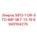 8940164276 S813-1-DR-STD-IMP-SKT-13-16 Epiroc