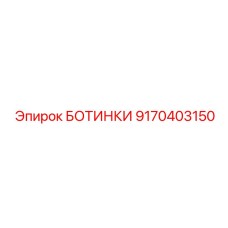 9170403150 БОТИНКИ Epiroc