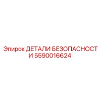 5590016624 ДЕТАЛИ БЕЗОПАСНОСТИ Epiroc