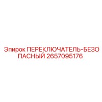 2657095176 ПЕРЕКЛЮЧАТЕЛЬ-БЕЗОПАСНЫЙ Epiroc