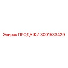 3001533429 ПРОДАЖИ Epiroc