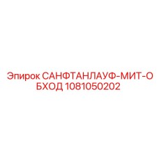 1081050202 САНФТАНЛАУФ-МИТ-ОБХОД Epiroc