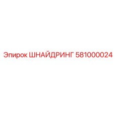 581000024 ШНАЙДРИНГ Epiroc