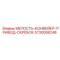 5730008248 МЕЛОСТЬ-КОНВЕЙЕР-ПРИВОД-СКРЕБОК - Epiroc