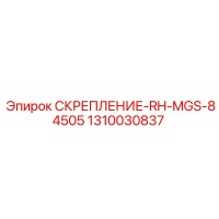 1310030837 СКРЕПЛЕНИЕ-RH-MGS-84505 Epiroc