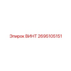 2695105151 Винт Epiroc