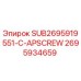 2695934659 SUB2695919551-C-APSCREW Epiroc