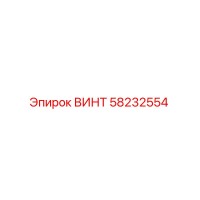 58232554 ВИНТ Эпирок