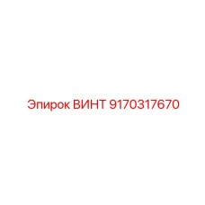 Винт Epiroc 9170317670