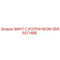 2695571485 ВИНТ С КОЛПАЧКОМ Epiroc