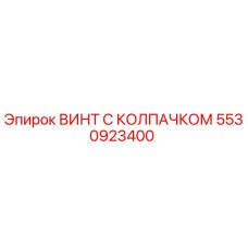 5530923400 ВИНТ С КОЛПАЧКОМ Epiroc