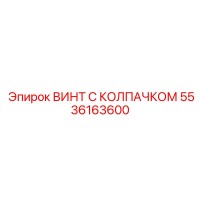 5536163600 ВИНТ С КОЛПАЧКОМ Epiroc