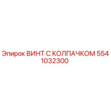 5541032300 ВИНТ С КОЛПАЧКОМ Epiroc