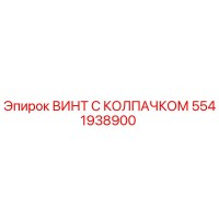 5541938900 ВИНТ С КОЛПАЧКОМ Epiroc