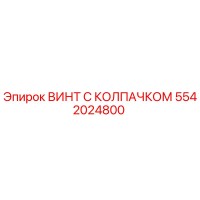 5542024800 ВИНТ С КОЛПАЧКОМ Epiroc
