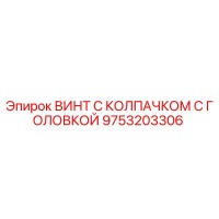 9753203306 ВИНТ С КОЛПАЧКОМ С ГОЛОВКОЙ Epiroc