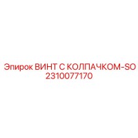 2310077170 ВИНТ С КОЛПАЧКОМ-SO Epiroc