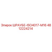 4812224214 ШРАУБЕ-ISO4017-M16 Epiroc