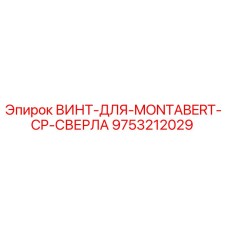 9753212029 ВИНТ-ДЛЯ-MONTABERT-CP-СВЕРЛА Epiroc